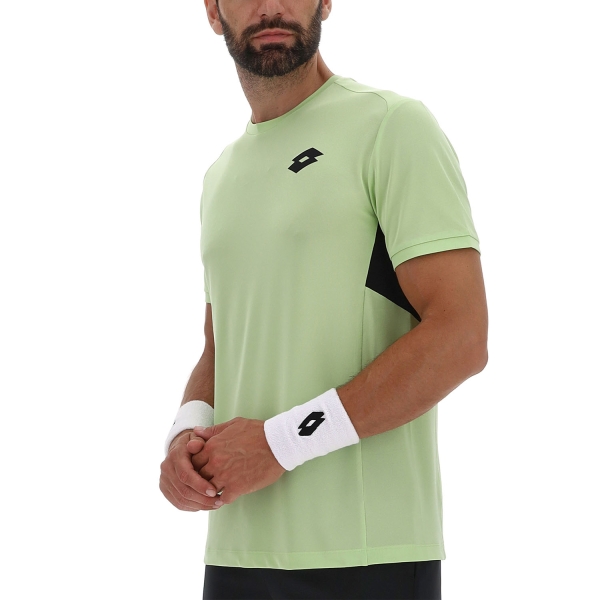 Men's Tennis Shirts Lotto Squadra IV TShirt  Butterfly Green 22332590V