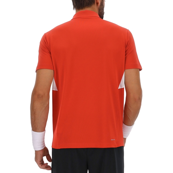 Lotto Squadra IV Polo - Poinsettia Red