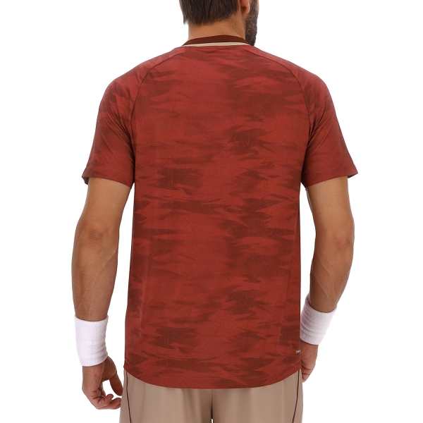 Lotto Tech VI D2 Maglietta - Marsala Red