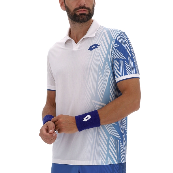 Men's Tennis Polo Lotto Tech VI Polo  Bright White 2233330F1