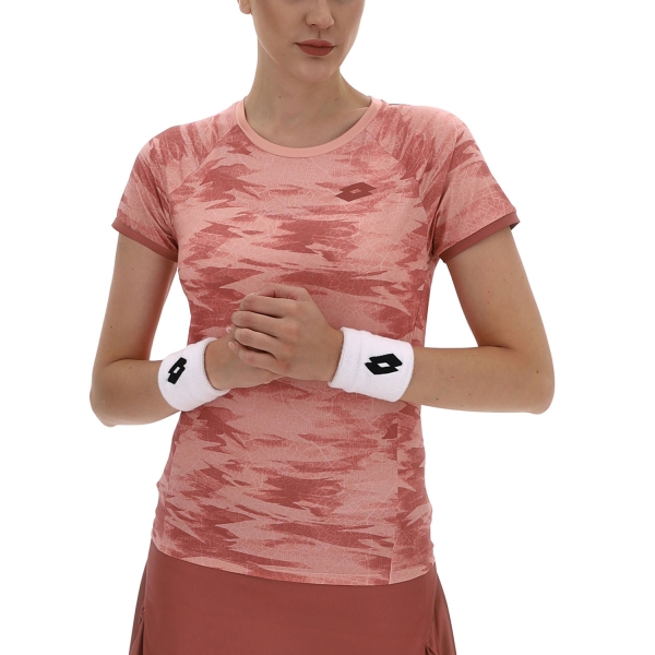 Camisetas y Polos de Tenis Mujer Lotto Tech VI D2 Camiseta  Mellow Rose 223345E1G