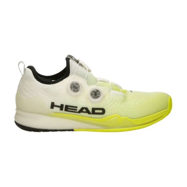 Scarpe Tennis Uomo HEAD Endure Pro BOA  White/Yellow 273005 WHYW