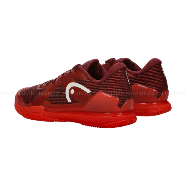 HEAD Sprint Pro 4.0 Clay - Red/Dark Red