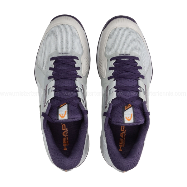 HEAD Sprint Pro 4.0 - Light Grey/Purple Night