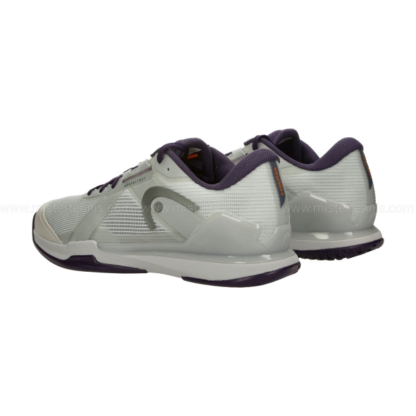 HEAD Sprint Pro 4.0 - Light Grey/Purple Night