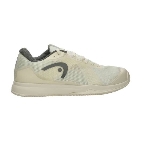 Men`s Tennis Shoes HEAD Sprint Team 4.0 Clay  Chalk White/Dark Grey 273456 CWDG
