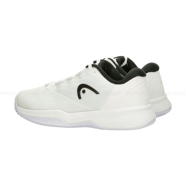 HEAD Revolt Pro 5.0 Clay Kids - White/Black