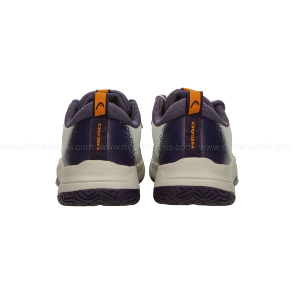 HEAD Sprint Court 4.0 Junior - Light Grey/Purple Night