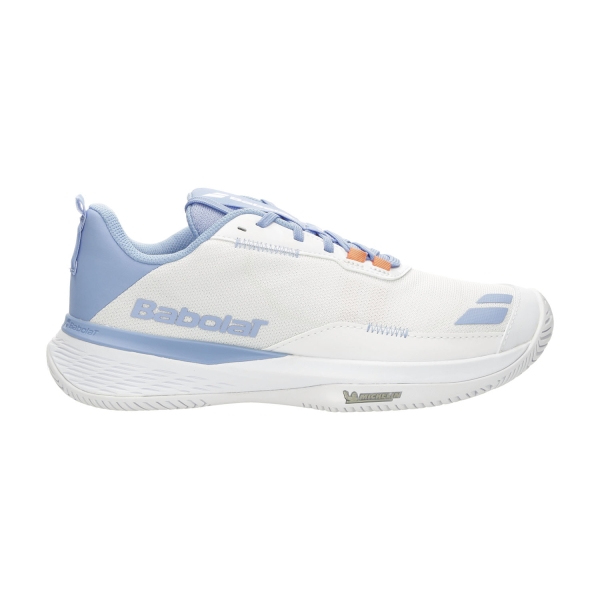 Women`s Tennis Shoes Babolat SFX Evo All Court  White/Forever Blue 31S26556A1112