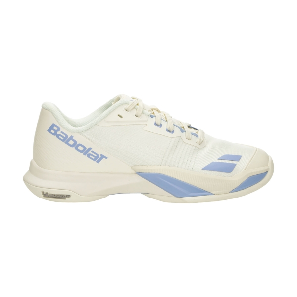 Women`s Tennis Shoes Babolat Jet Mach 4 All Court  Cream/Lavender 31S26630B1117