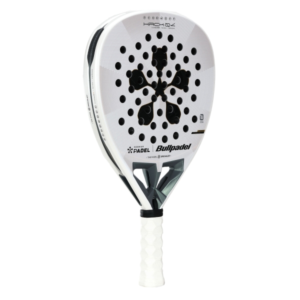 Bullpadel Hack 04 Premier Padel - White/Silver