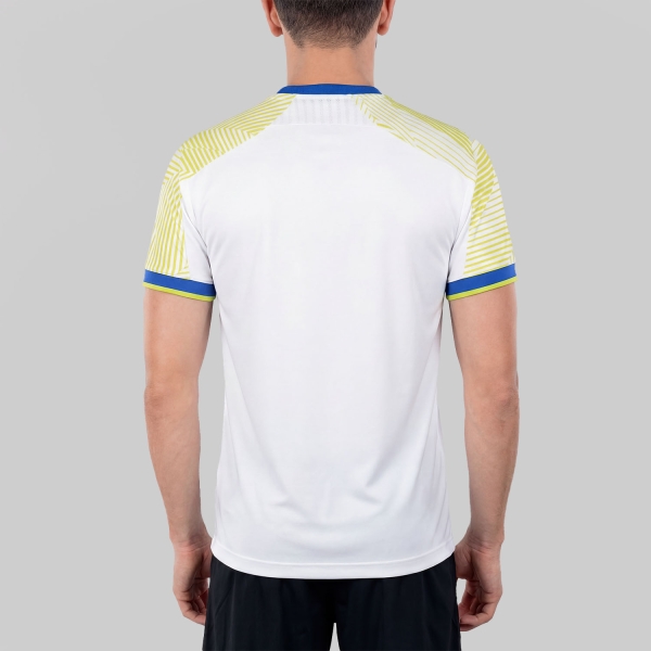 Mizuno Stargazer Shadow T-Shirt - White/Yellow