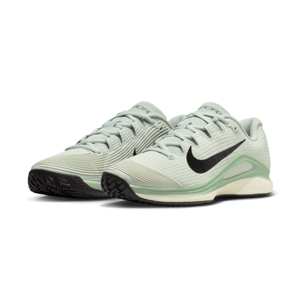 Nike Vapor 12 Clay - Light Silver/Black/Steam/White