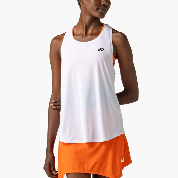 Canotte Tennis Donna Yonex Practice Performance Canotta  White ABDPY16853B