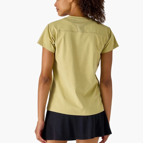 Yonex Practice Crew Camiseta - Khaki Beige