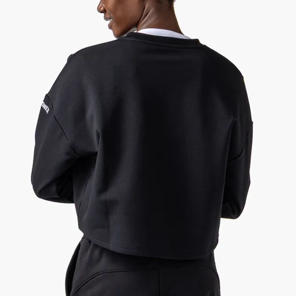 Yonex Practice Crop Sweatshirt - Black