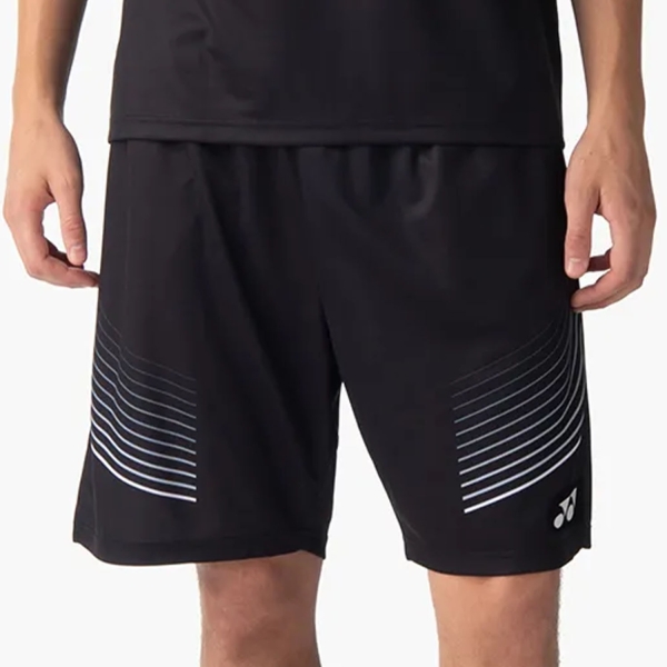 Pantaloncini Tennis Uomo Yonex Practice Graphic 7.5in Pantaloncini  Black ABUPY15247N