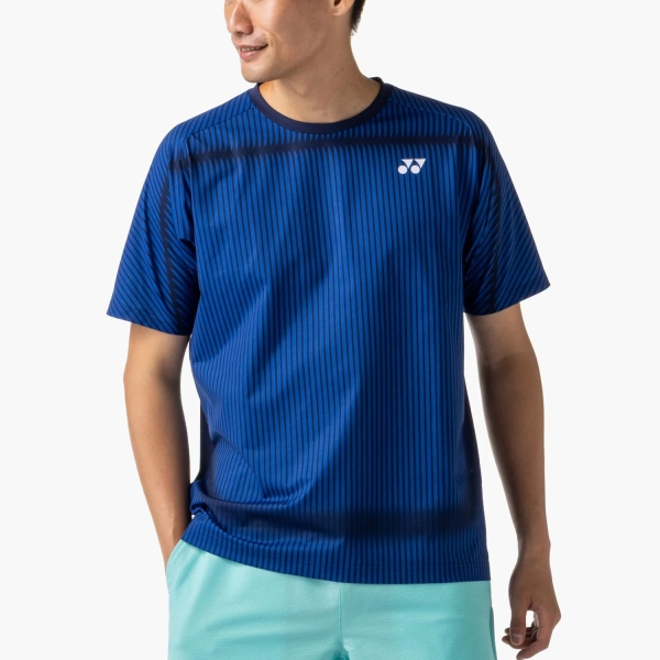 Camisetas de Tenis Hombre Yonex Practice Graphic Camiseta  Dark Navy ABUPY16844DN