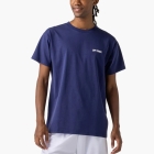 Yonex Practice Crew Logo Camiseta - Dark Navy