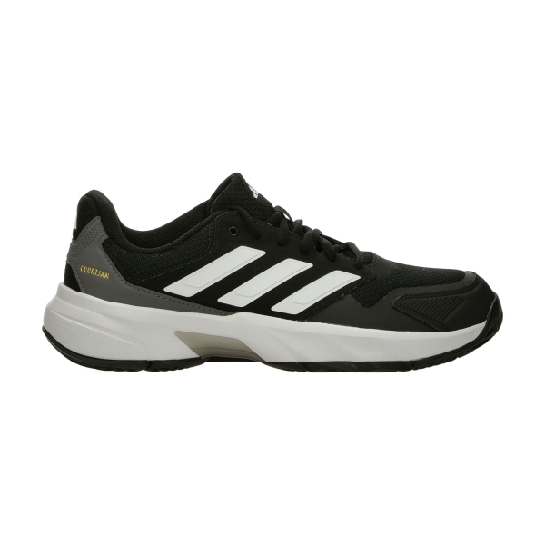 Men`s Tennis Shoes adidas CourtJam Control 3  Core Black/FTWR White/Grey Four IF0458