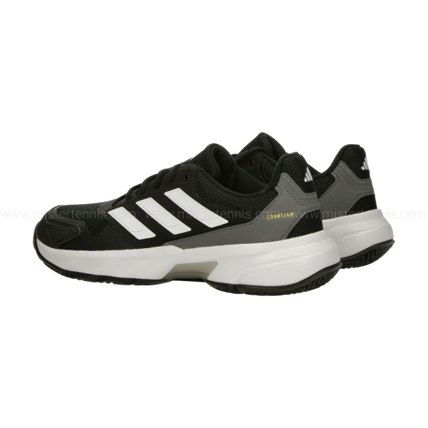 adidas CourtJam Control 3 - Core Black/FTWR White/Grey Four