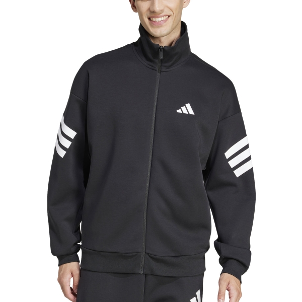  adidas Future Icons 3Stripes Felpa  Black JD4885