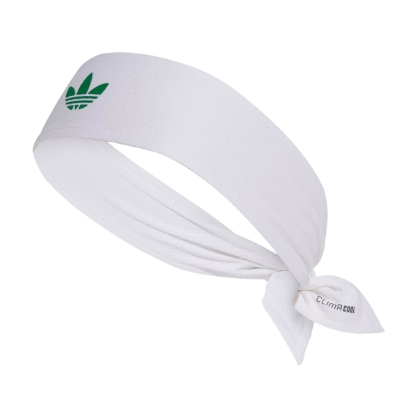 Fasce Tennis adidas Originals CLIMACOOL Fascia  White/Green JW6111