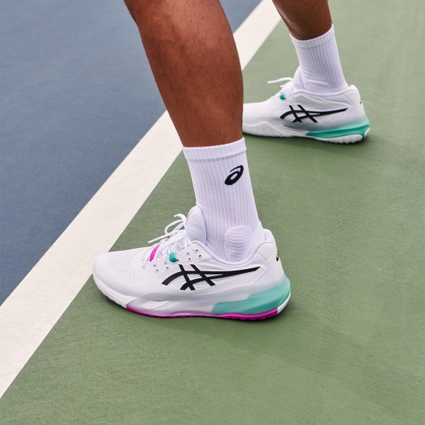 ASICS Gel Resolution X Clay - White/Aurora Green