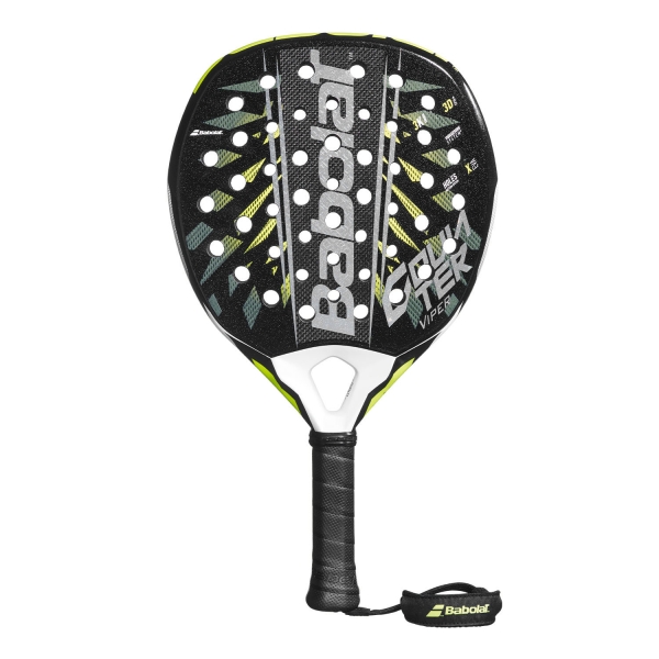 Babolat Counter Viper 2.6 Padel - Black/Silver/Fluor Yellow