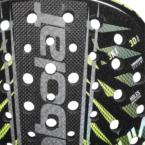 Babolat Counter Viper 2.6 Padel - Black/Silver/Fluor Yellow