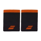 Babolat Logo Jumbo Medium Wristbands - Black Babolat Logo Jumbo Medium Wristbands - Black