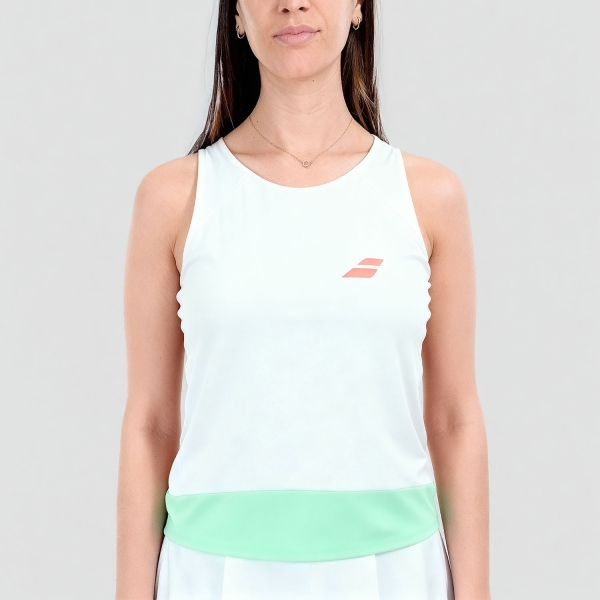 Canotte Tennis Donna Babolat Performance Pro Canotta  White 6WS260731000