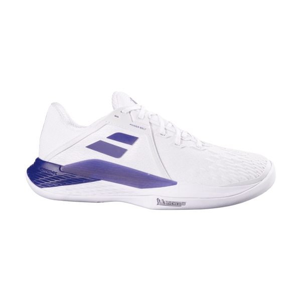 Calzado Tenis Hombre Babolat Propulse Fury 3 Clay  White/Dark Blue 30S26425B1069