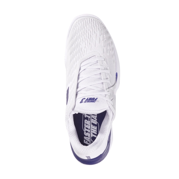Babolat Propulse Fury 3 Clay - White/Dark Blue