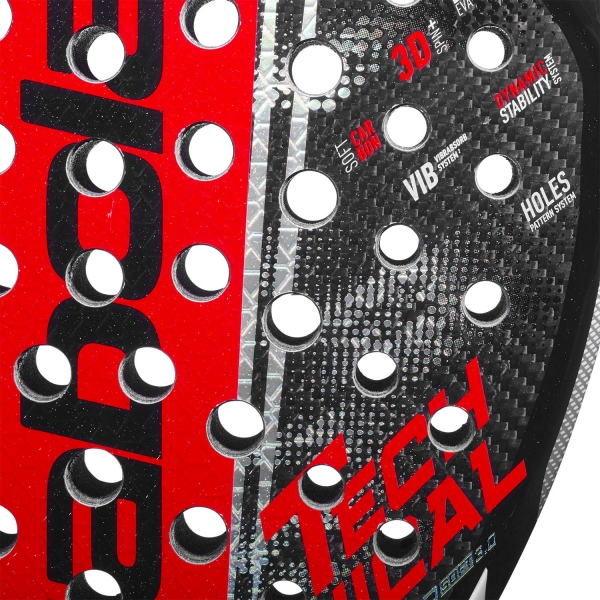 Babolat Technical Viper Soft 3.0 Padel - Black/Red