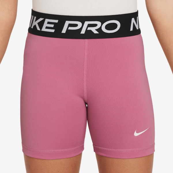 Shorts and Skirts Girl Nike Pro 3.5in Shorts Girl  Peony/White DA1033641