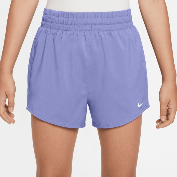 Shorts and Skirts Girl Nike DriFIT One 3in Shorts Girl Light Thistle/White DX4967569