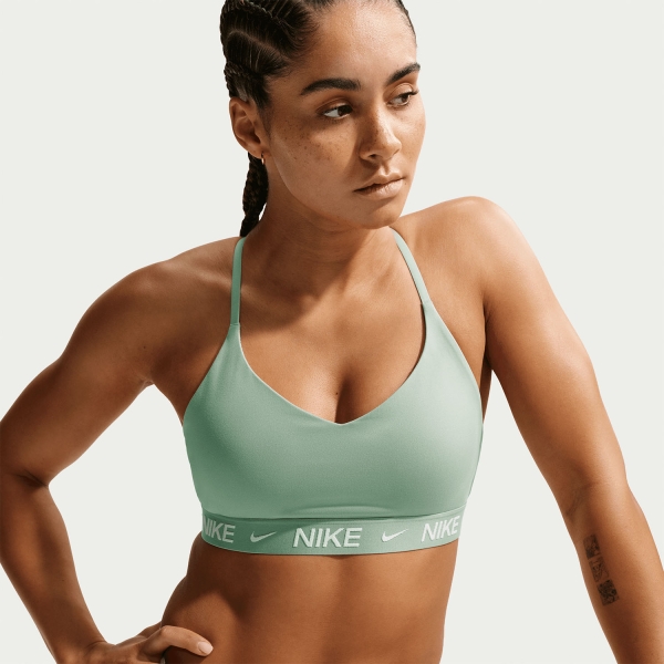 Nike Indy Swoosh Sports Bra - Steam