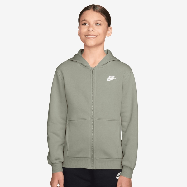 Boy Chandales y Sudadera Nike Club Sudadera Ninos Spruce Fog/White FD3004304