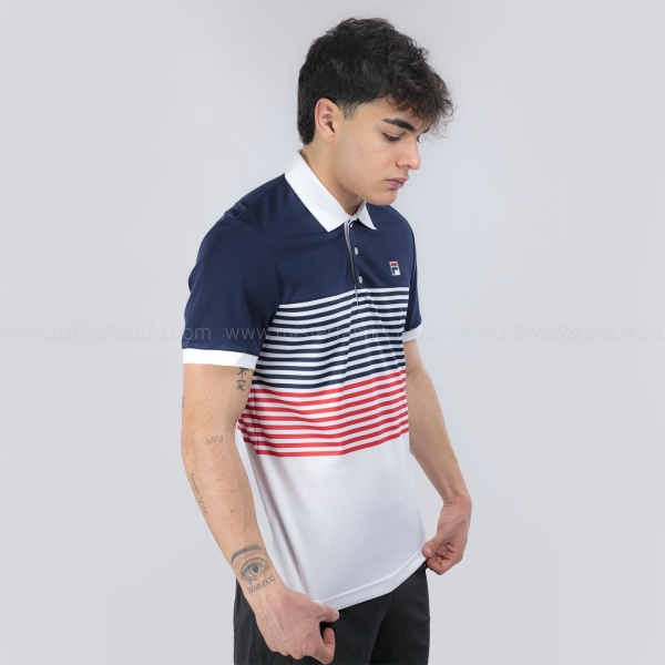 Fila BB Monte Carlo Polo - White/Navy Comb
