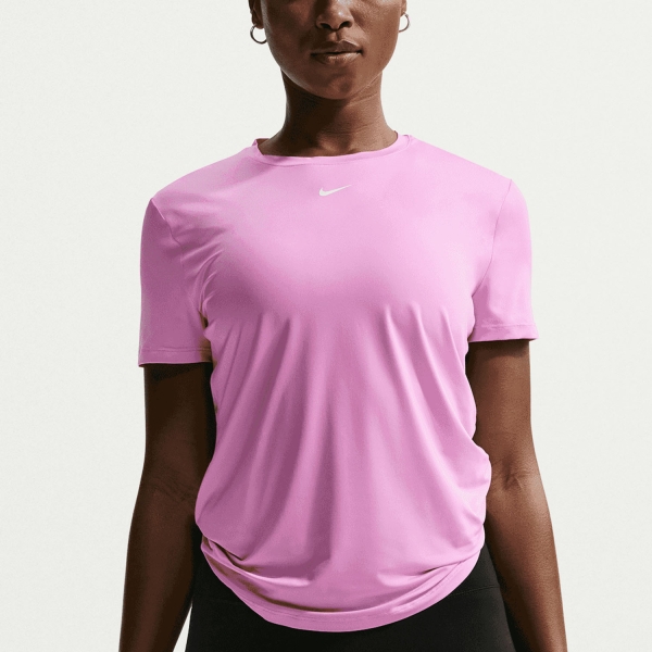 Women`s Tennis T-Shirts and Polos Nike One Classic TShirt Light Magenta/White FN2798503
