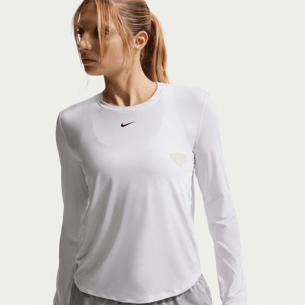 Nike One Classic Shirt - White/Black