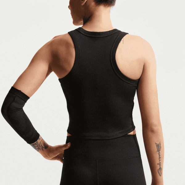 Nike Dri-FIT One Tank - Black/White