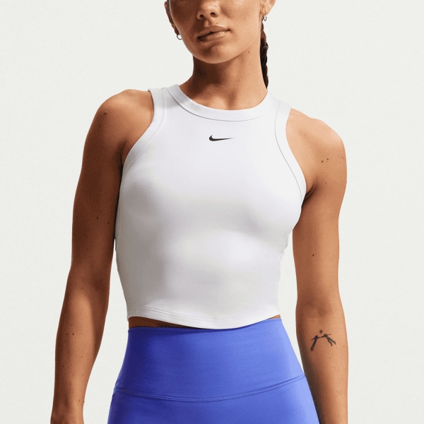 Women`s Tennis Tanks Nike DriFIT One Tank White/Black FN2806101