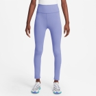 Nike One Swoosh Tights Girl - Light Thistle/White