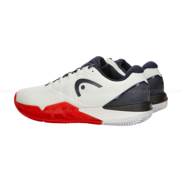 HEAD Revolt Pro 5.0 Clay - White/Navy