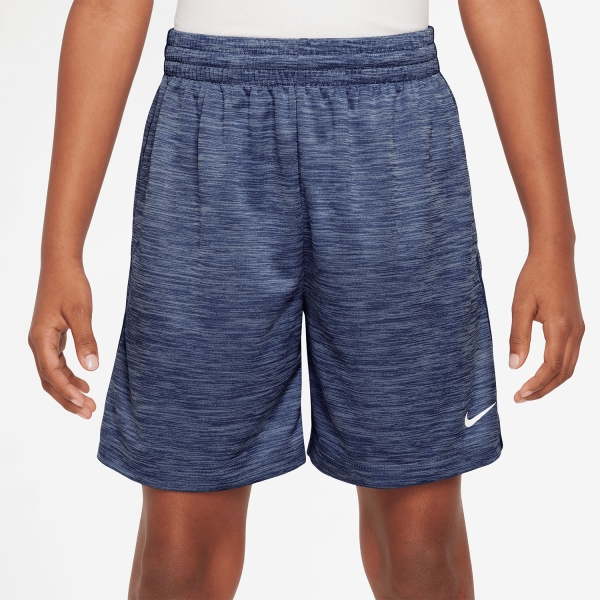 Tennis Shorts and Pants for Boys Nike DriFIT 5in Shorts Junior  Midnight Navy/Work Blue/Heather/White HF9006413