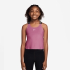 Nike Pro Dri-FIT Tank Girl - Peony/Black/White