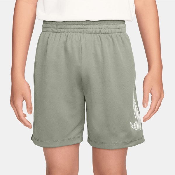 Tennis Shorts and Pants for Boys Nike Multi 5in Shorts Boy Spruce Fog/White IF2431304