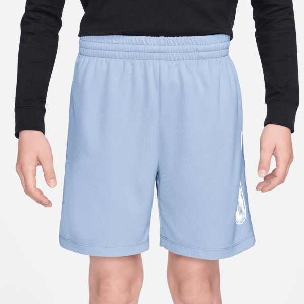 Pantaloncini e Pants Tennis Boy Nike Multi 5in Pantaloncini Bambino  Hydrogen Blue/White IF2431407